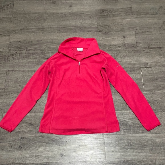 COLUMBIA FLEECE HALF ZIP - Picture 1 of 1